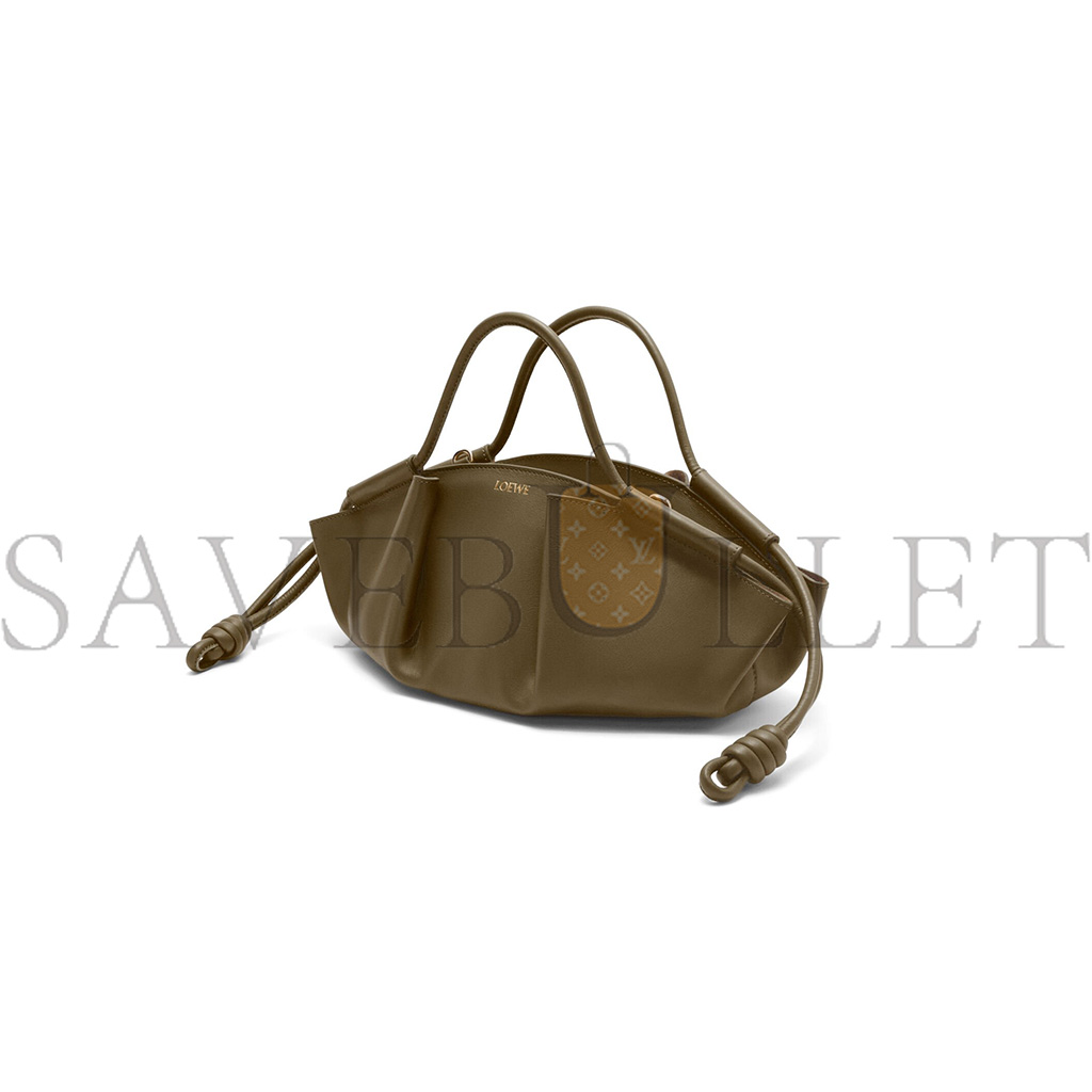 l*ew* small paseo bag in shiny nappa calfskin a709p48x02 (35*21*11.5cm)